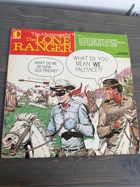 Vintage vinyl record
The Adventures of the Lone Ranger